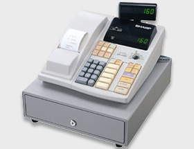 Sharp cash registers,Sharp epos, till, Stock control